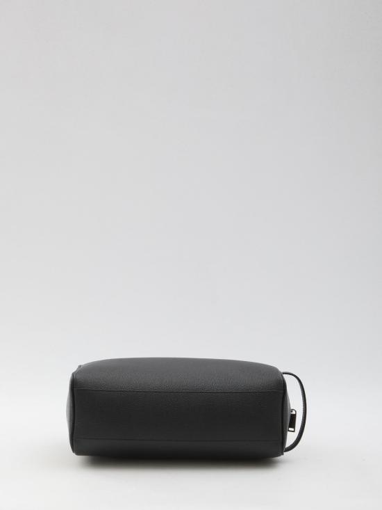 26FW 생로랑 그랑 드 뿌드르 엠보스 레더 그루밍 케이스 6093471GF0N 1000 BLACK - SAINT LAURENT