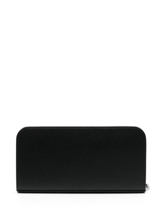  생로랑 그랑 드 뿌드르 엠보스드 레더 파리 집 어라운드 지갑 534290BTY0N 1000 BLACK - SAINT LAURENT