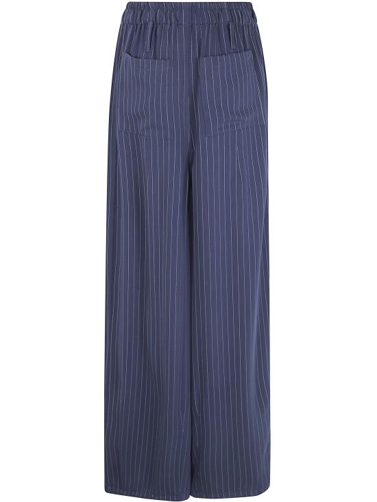 26FW 더프랭키샵 팔라초 팬츠 PAFS22015855 NAVY BLUE - THE FRANKIE SHOP