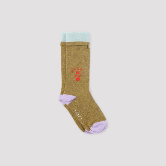 26FW 마르니 양말 SKMC0224Q0UFZ416 MXV38 GREEN - MARNI