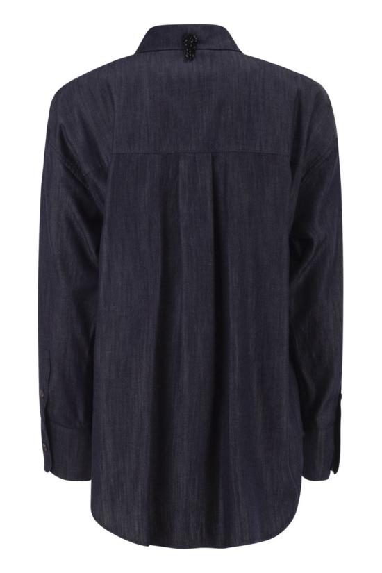 26FW 에스막스마라 셔츠 2629116022600 001 DARK DENIM - 'S MAX MARA