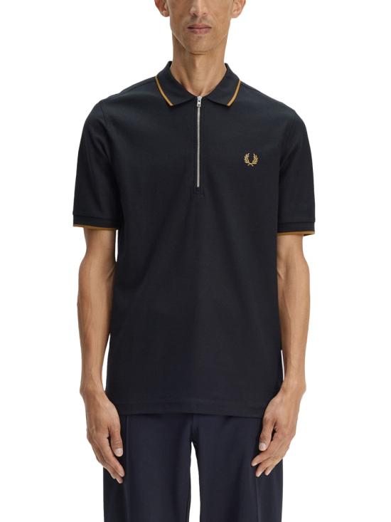  프레드페리 폴로 티셔츠 FPM248058 102 BLACK - FRED PERRY