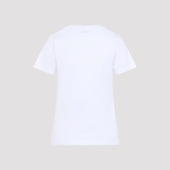26FW 모스키노 반팔 티셔츠 262E07085541 1001 WHITE - MOSCHINO