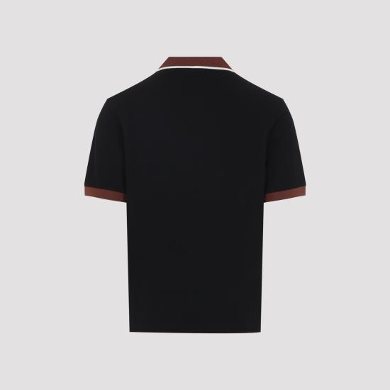 26FW 마르니 폴로 티셔츠 POJY0002LSUTC688 00N99 BLACK - MARNI