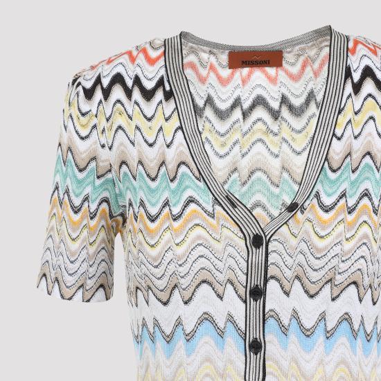 26FW 미소니 반팔 티셔츠 DS26SN1NBR015B SMSNN MULTICOLOUR - MISSONI