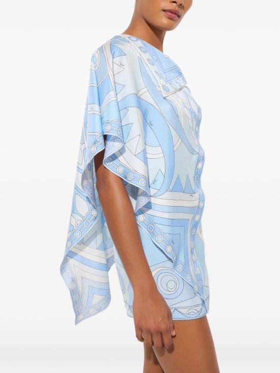 26SS 에밀리오푸치 숏 원피스 6HRG816H856P78 LIGHT BLUE - EMILIO PUCCI