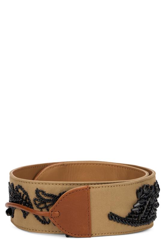 26SS 드리스 반 노튼 레귤러 벨트 2610114113103102 brown
