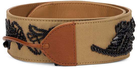 26SS 드리스 반 노튼 레귤러 벨트 2610114113103102 brown - DRIES VAN NOTEN