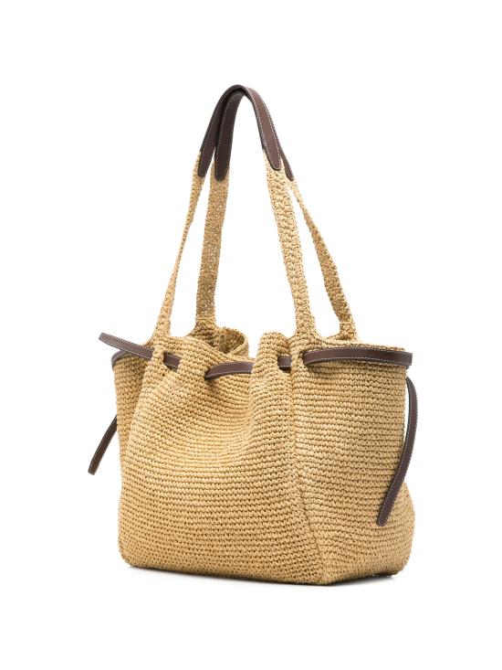 26SS 토리버치 로미 우븐 토트 백 178696254 Beige - TORY BURCH