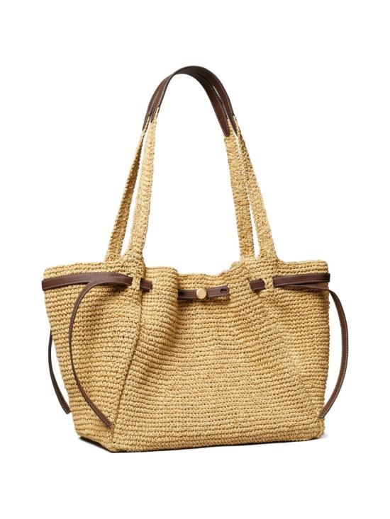 26SS 토리버치 로미 우븐 토트 백 178696254 Beige - TORY BURCH