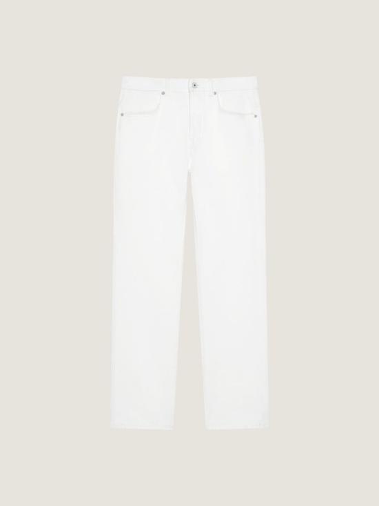 26FW 지방시 스트레이트 팬츠 BM51NS516T100 WHITE