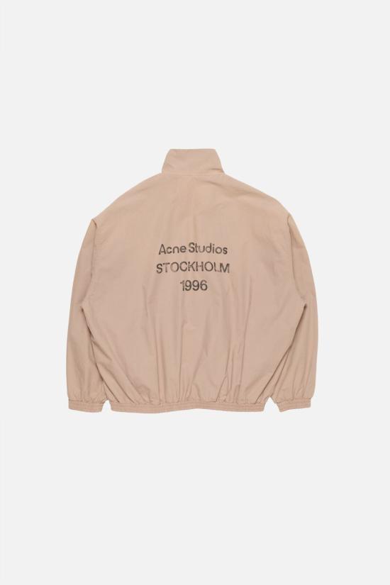 26FW 아크네 스튜디오 로고 지퍼 자켓 B90863FNMNOUTW001264 ADY MSRMBEIGE - ACNE STUDIOS