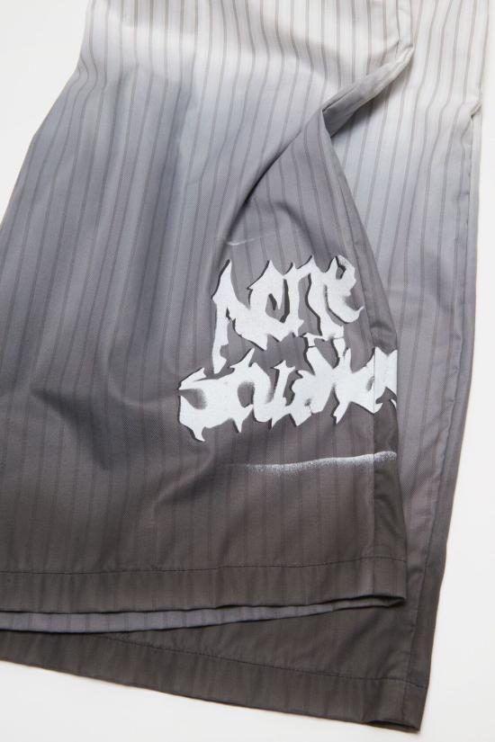 26FW 아크네 스튜디오 숏팬츠 BE0223FNMNSHOR000329 AO0 WHITEBROMW - ACNE STUDIOS