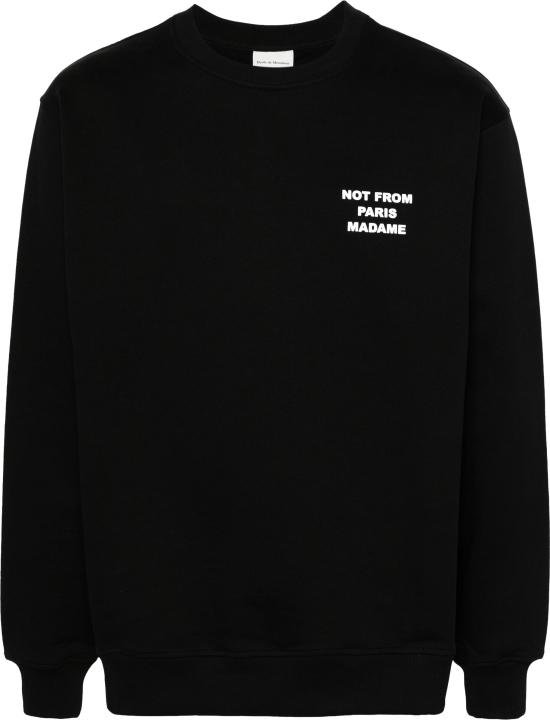 26FW 드롤드무슈 스웨터 PERMSW149CO127BL BLACK
