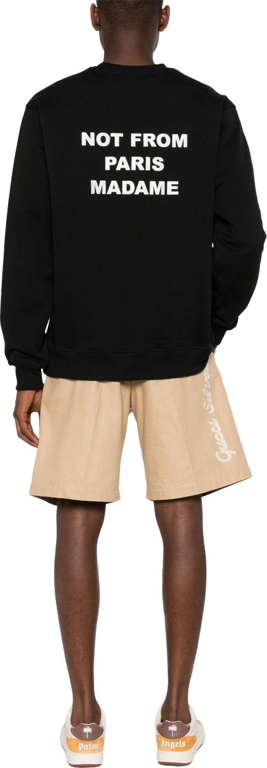 26FW 드롤드무슈 스웨터 PERMSW149CO127BL BLACK - DROLE DE MONSIEUR