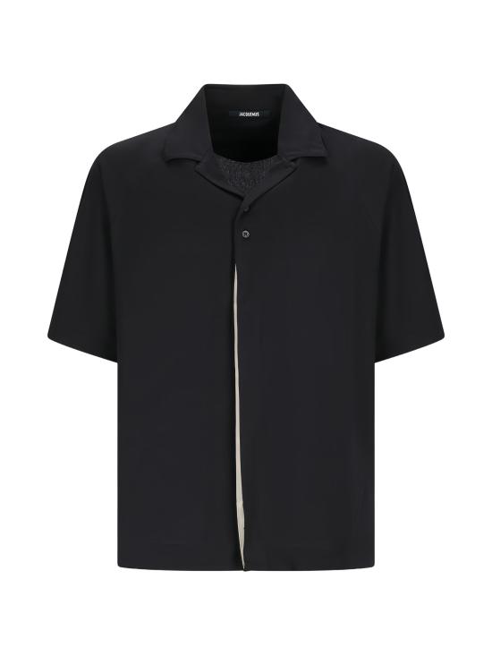 26SS 자크뮈스 반팔 셔츠 26ESHM00618AJ00 990 BLACK