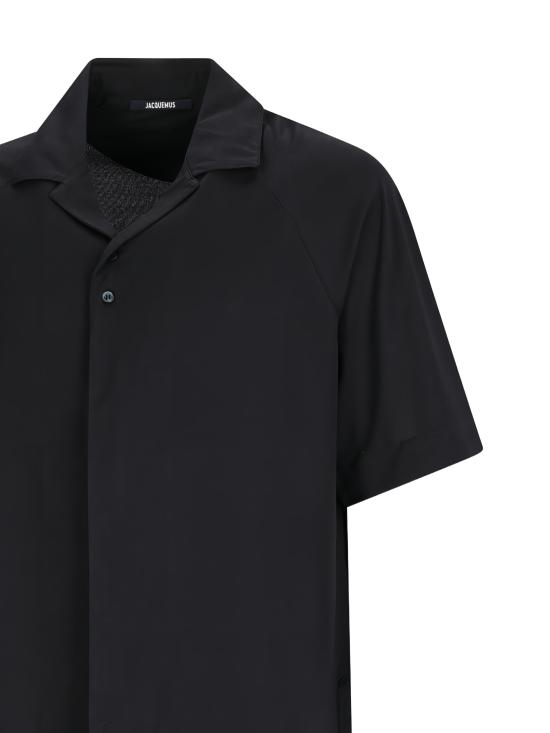 26SS 자크뮈스 반팔 셔츠 26ESHM00618AJ00 990 BLACK - JACQUEMUS