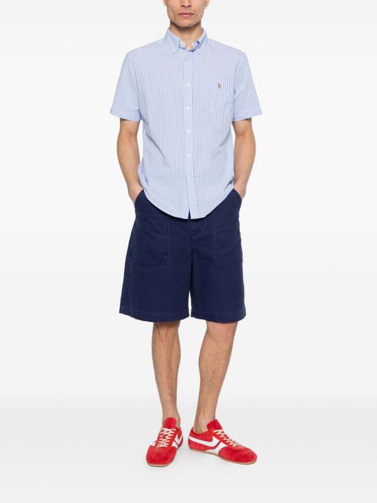 26SS 폴로 랄프로렌 스트라이프 반팔 셔츠 710B21346001 BLUEWHITE - POLO RALPH LAUREN
