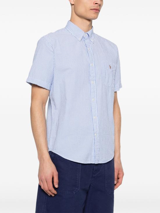 26SS 폴로 랄프로렌 스트라이프 반팔 셔츠 710B21346001 BLUEWHITE - POLO RALPH LAUREN