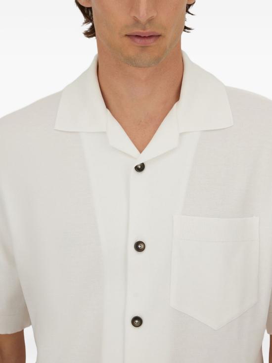 26SS 에르노 반팔 셔츠 CM000017U52059 1000 WHITE - HERNO