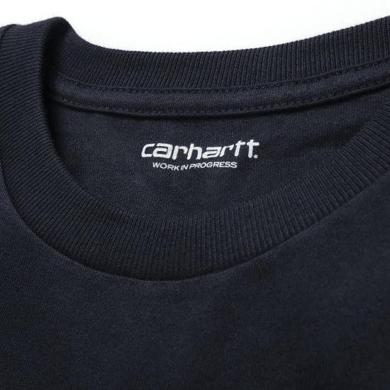26FW 칼하트 WIP 롱슬리브 체이스 티셔츠 I026392 00HXX DARKNAVYGO - CARHARTT WIP