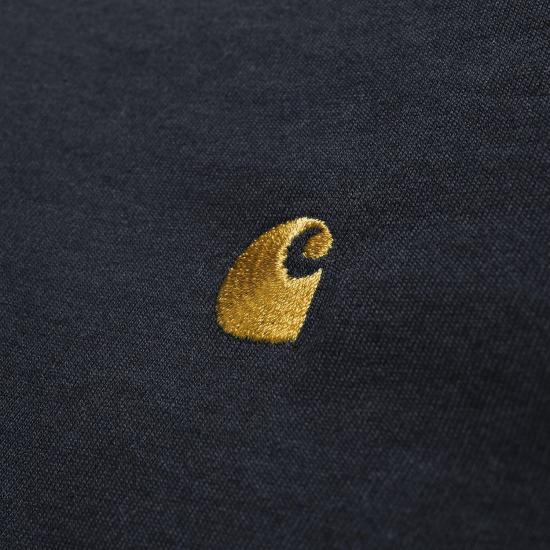 26FW 칼하트 WIP 롱슬리브 체이스 티셔츠 I026392 00HXX DARKNAVYGO - CARHARTT WIP