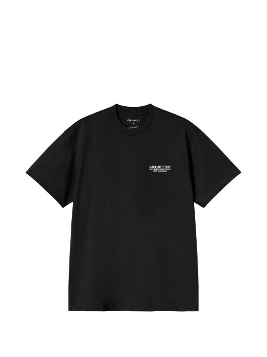26SS 칼하트 WIP 숏슬리브 션 해밀턴 03 티셔츠 I036270 89XX BLACK