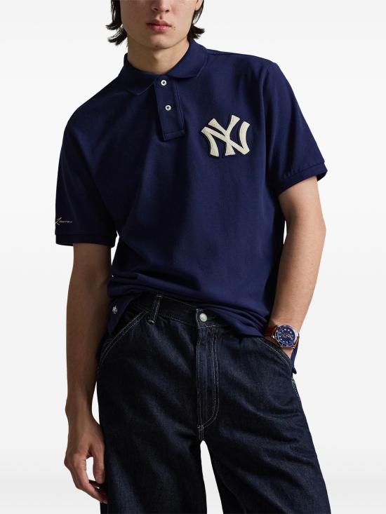 26SS 폴로 랄프로렌 폴로 티셔츠 710B14463003 DARKCOBALT - POLO RALPH LAUREN