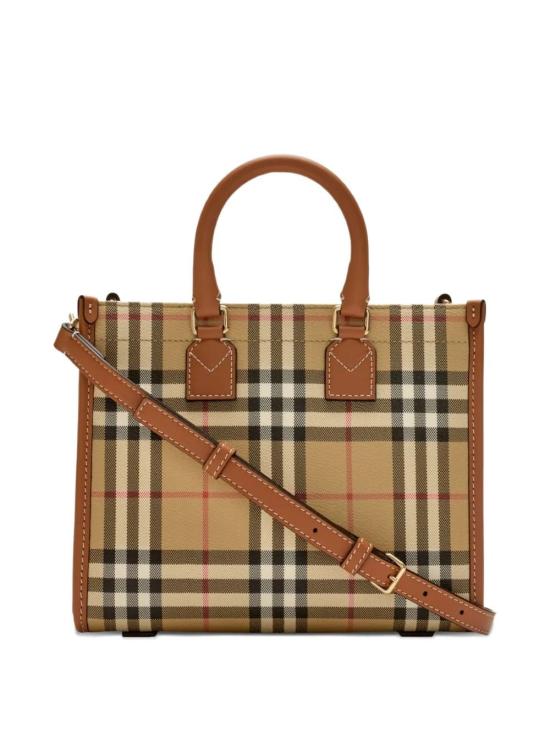 26FW 버버리 미니 프레야 토트백 8109793155142 A9534 BRIARBROWN - BURBERRY