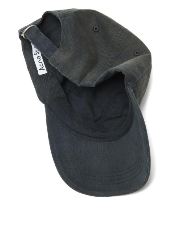 26FW 아크네 스튜디오 로고 볼캡 C40434FNUXHATS000357 BM0 FADEDBLACK - ACNE STUDIOS
