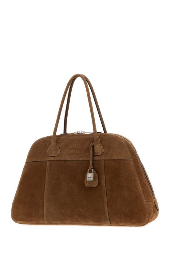 26FW 미우미우 토트백 5BB1952CSS F0324 BROWN - MIU MIU