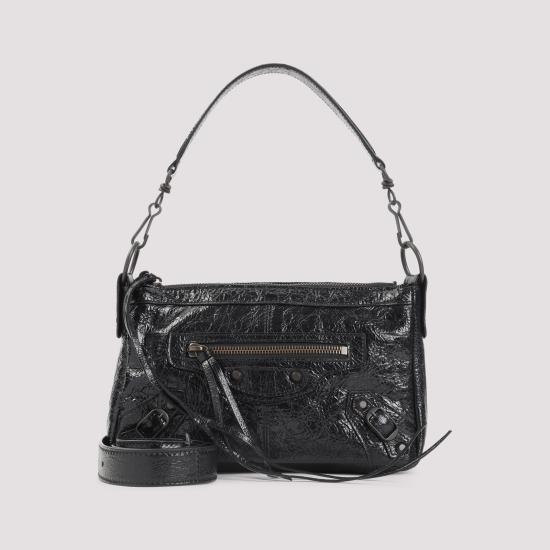  발렌시아가 르 시티 모토 미니백 르 시티 모토 미니백 8661222ABEK 1000 BLACK - BALENCIAGA