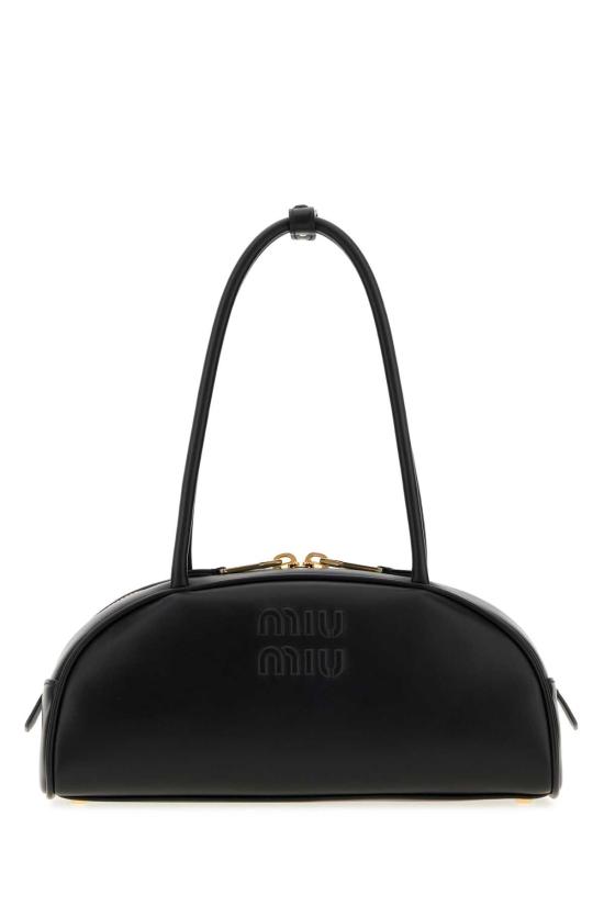 26FW 미우미우 토트백 5BB1932CRW F0002 BLACK