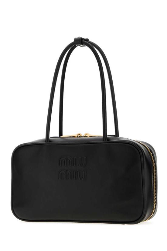 26FW 미우미우 토트백 5BB1722CRW F0002 BLACK - MIU MIU