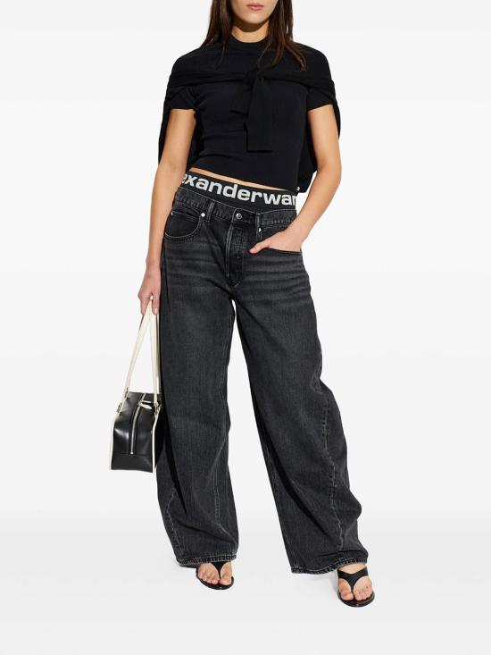 26FW 알렉산더 왕 데님 팬츠 4DC3264301 015 GREY - ALEXANDER WANG