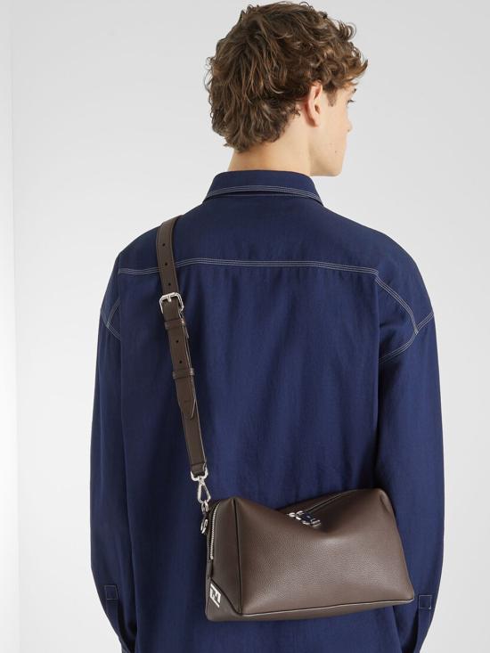 26FW 펜디 루이 미디움 레더 백 7VA672ASIH F0H3A BROWN - FENDI