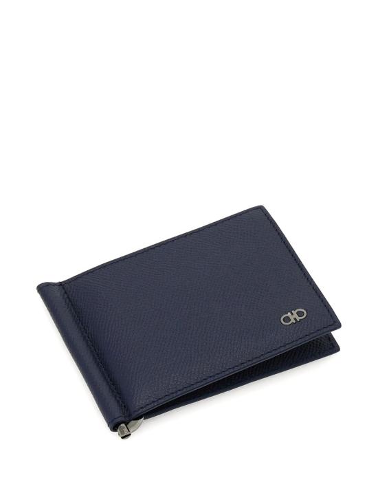 26FW 살바토레 페라가모 간치니 머니클립 반지갑 6614750793808 NEW BLUE - SALVATORE FERRAGAMO