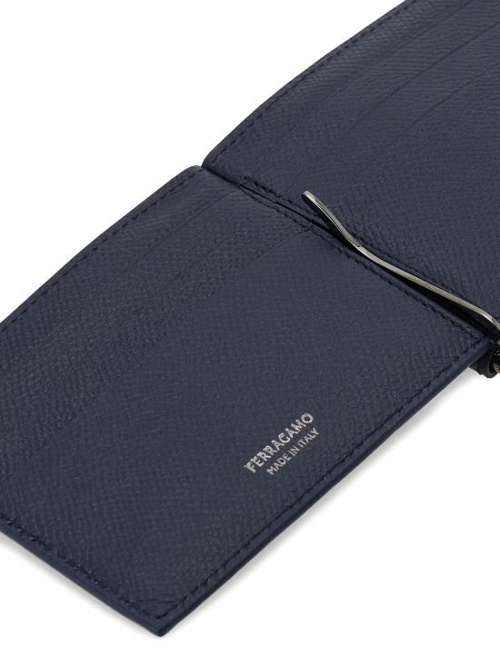 26FW 살바토레 페라가모 간치니 머니클립 반지갑 6614750793808 NEW BLUE - SALVATORE FERRAGAMO