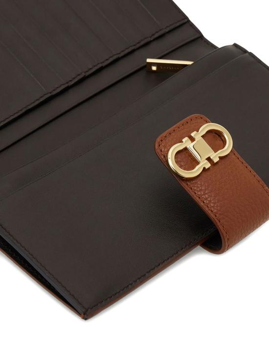 26FW 살바토레 페라가모 지갑 2211570795521 CHESTNUT BROWN - SALVATORE FERRAGAMO