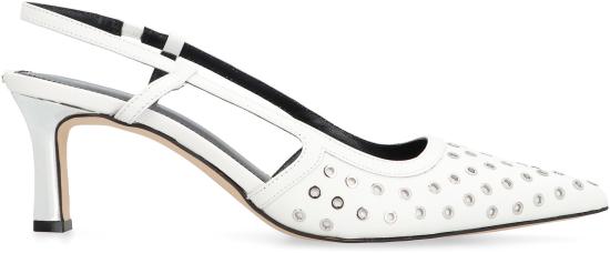 25SS 마이클 코어스 힐/펌프스 40R5ALMP3L085 White - MICHAEL KORS