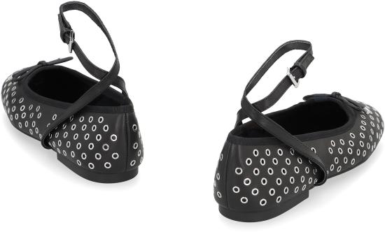 25SS 마이클 코어스 플랫 슈즈 40R5COFP1L001 black - MICHAEL KORS