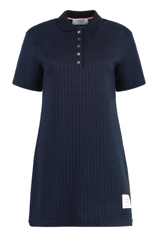  톰브라운 미디 원피스 FJD112AJ0133415 blue