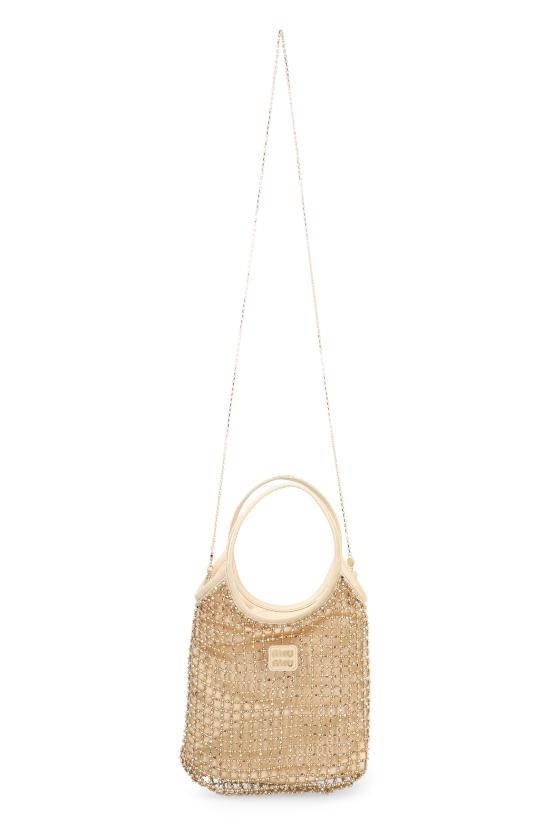 25SS 미우미우 토트백 5BA281VCWN2CUPF0522 Gold - MIU MIU