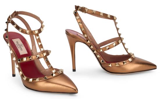 26FW 발렌티노 가라바니 힐/펌프스 WS0393QKH3UM Gold - VALENTINO GARAVANI