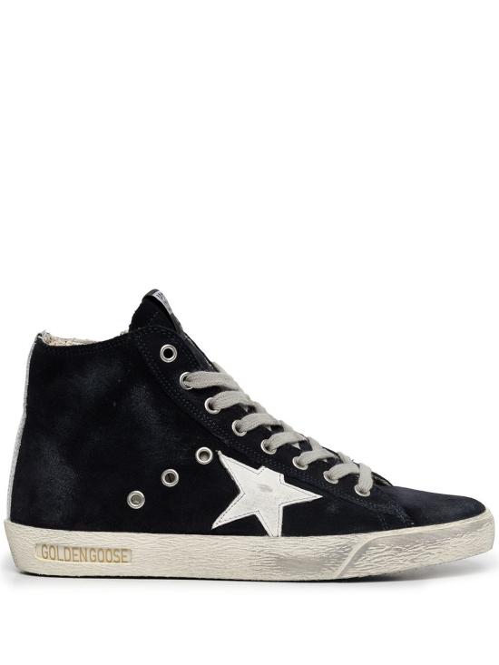 26FW 골든구스 스웨이드 프랜시 스니커즈 GWF00113F000322 50517 NIGHT BLUE WHITE - GOLDEN GOOSE