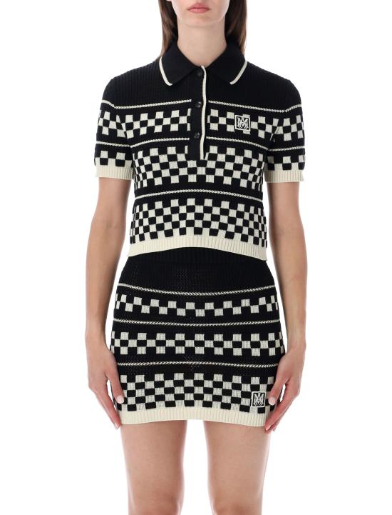 26SS 아미리 스웨터 AWTOKN1045 001 BLACK WHITE