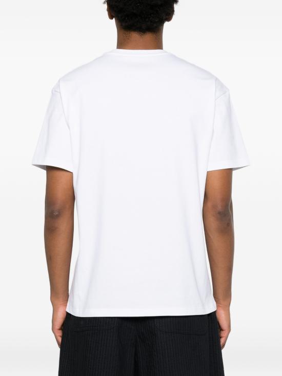 26FW 지방시 맥시 로고 코튼 티셔츠 BM71NK3YRS128 WHITELIGHT - GIVENCHY