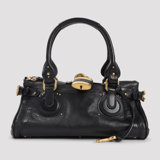 26FW 끌로에 토트백 CH25WS802P75 001 BLACK - CHLOE