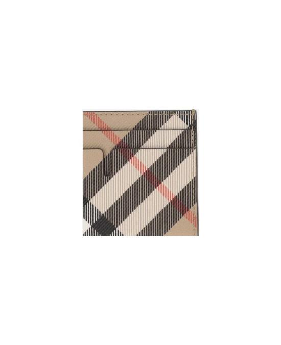 26FW 버버리 체크 카드 케이스 8091914 A2021 SAND - BURBERRY