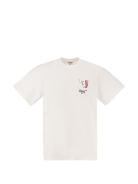 26FW 칼하트 WIP 반팔 티셔츠 I036895 02XX WHITE